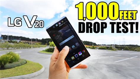 v20 drop test|LG V20 Drop Test From 1,000 FT!! .